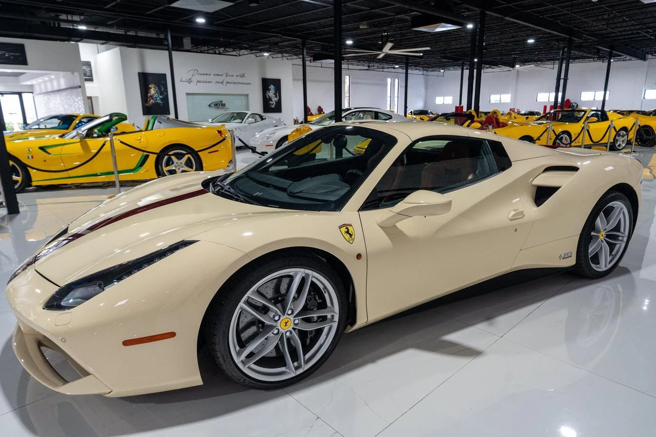 2018 Ferrari 488 Spider 70th Anniversary Tailor Made, 11/20