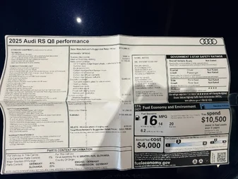 2025 Audi RS Q8 performance (4M), 8/8