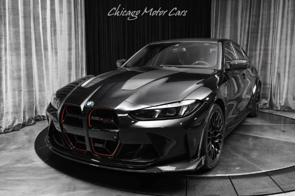 BMW M3 CS Handschalter (G80) photographed at Chicago Motor Cars