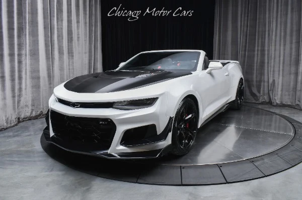 Chevrolet Camaro ZL1 Convertible photographed at Chicago Motor Cars