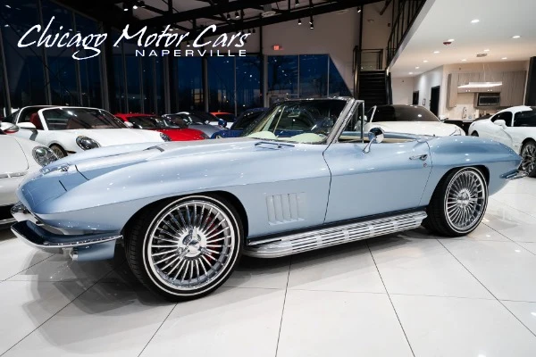 Chevrolet Corvette LS3 Restomod (C2) photographed at Chicago Motor Cars