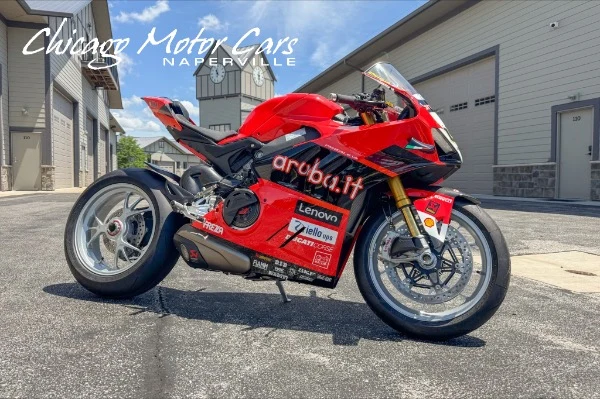 Ducati Panigale V4 S Bautista photographed at Chicago Motor Cars