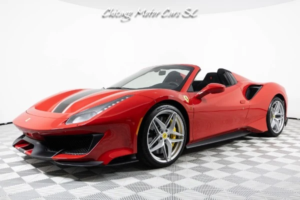 Ferrari 488 Pista Spider photographed at Chicago Motor Cars