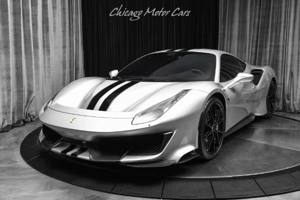 Ferrari 488 Pista photographed at Chicago Motor Cars