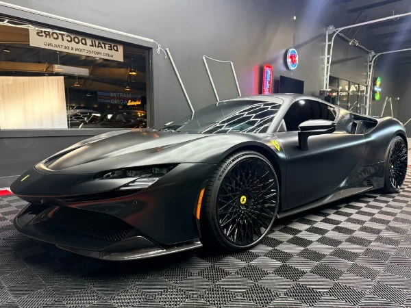 Ferrari SF90 Spider photographed at Chicago Motor Cars