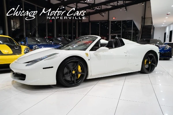 Ferrari 458 Spider photographed at Chicago Motor Cars