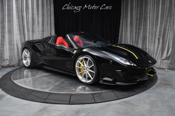 Ferrari 488 Spider photographed at Chicago Motor Cars