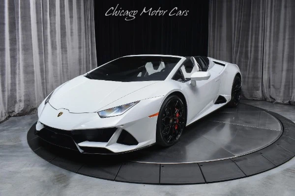 Lamborghini Huracán EVO Spyder photographed at Chicago Motor Cars