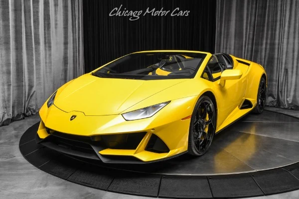 Lamborghini Huracán EVO Spyder photographed at Chicago Motor Cars
