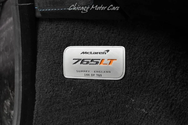 2021 McLaren 765LT, 10/20