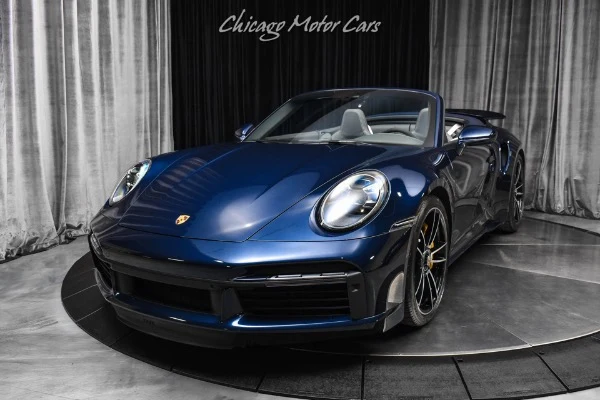 Porsche 911 Turbo S Cabriolet (992.1) photographed at Chicago Motor Cars