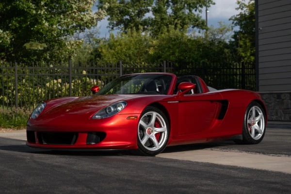 Porsche Carrera GT photographed at Chicago Motor Cars