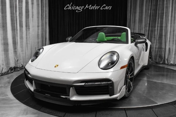 Porsche 911 Turbo S Cabriolet (992.1) photographed at Chicago Motor Cars
