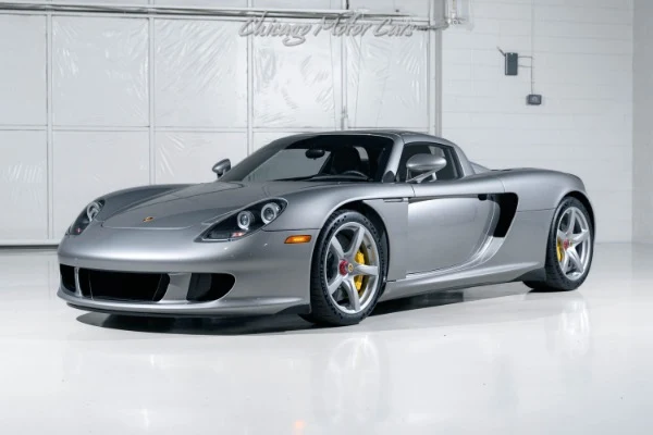 Porsche Carrera GT photographed at Chicago Motor Cars