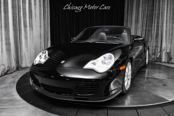 Porsche 911 Turbo S Cabriolet (996) photographed at Chicago Motor Cars