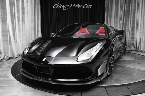 2018 Ferrari 488 Spider photographed at Chicago Motor Cars