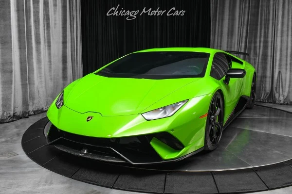 2018 Lamborghini Huracán Performante photographed at Chicago Motor Cars