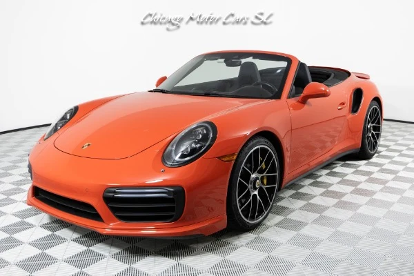 2018 Porsche 911 Turbo S Cabriolet (991.2) photographed at Chicago Motor Cars