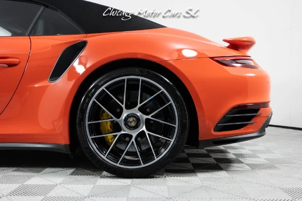 2018 Porsche 911 Turbo S Cabriolet (991.2), 3/30