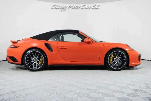 2018 Porsche 911 Turbo S Cabriolet (991.2), 8/30