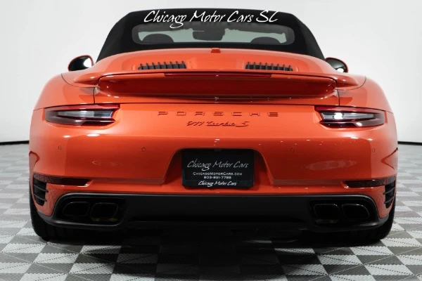 2018 Porsche 911 Turbo S Cabriolet (991.2), 12/30