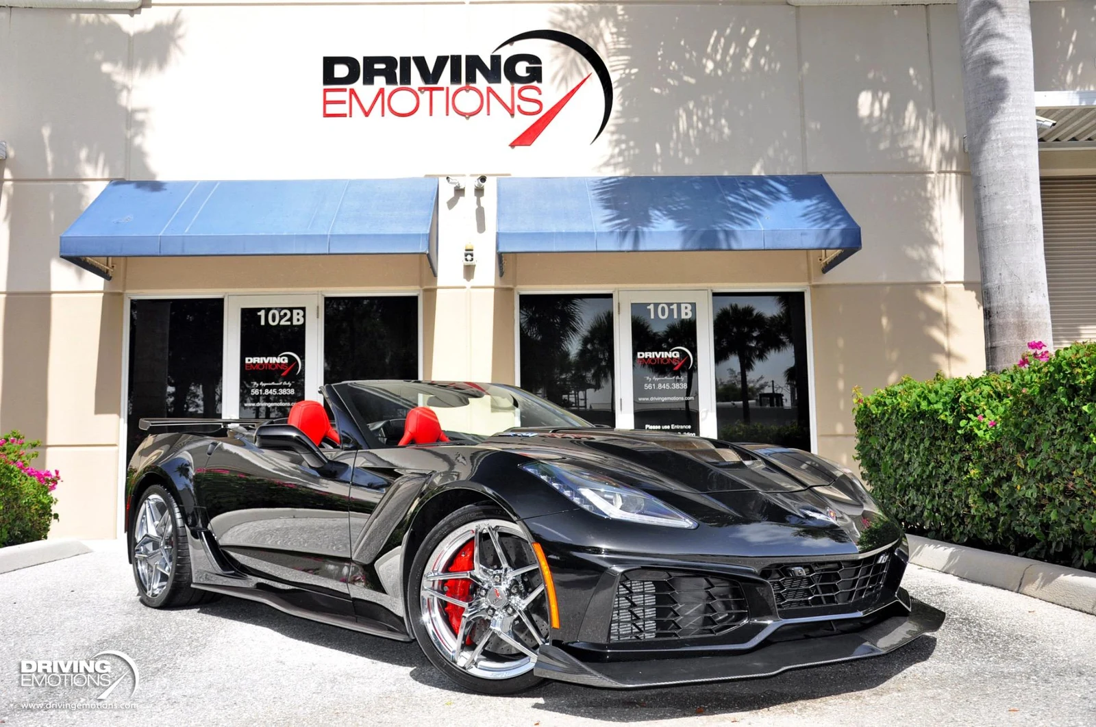 Chevrolet Corvette ZR1 Convertible 3ZR (C7) · black · Driving Emotions
