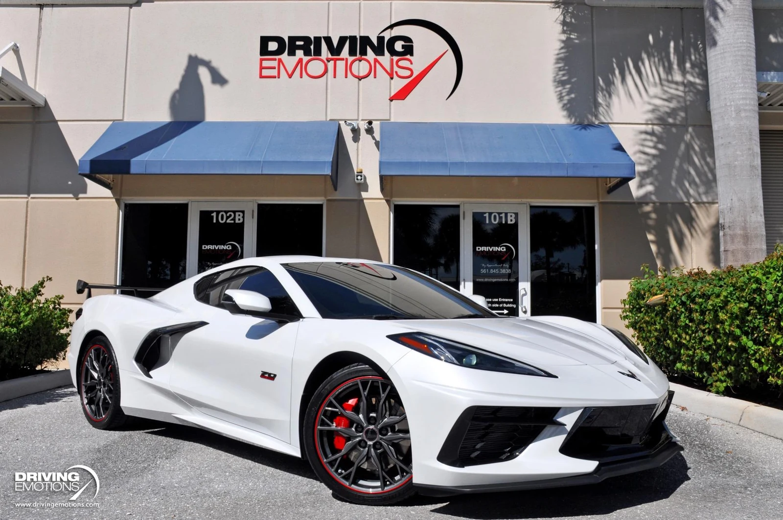 Chevrolet Corvette Stingray 70th Anniversary (C8) · White Pearl Metallic Tricoat · Driving Emotions