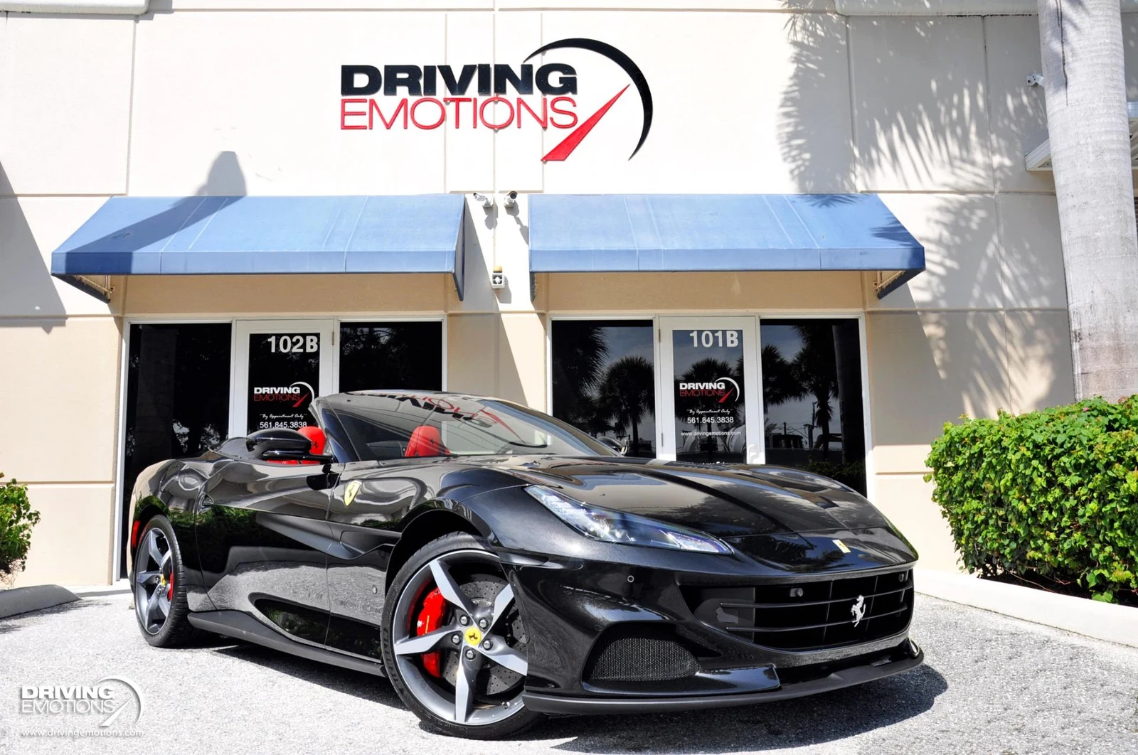 Ferrari Portofino M · Nero Daytona Metallic · Driving Emotions