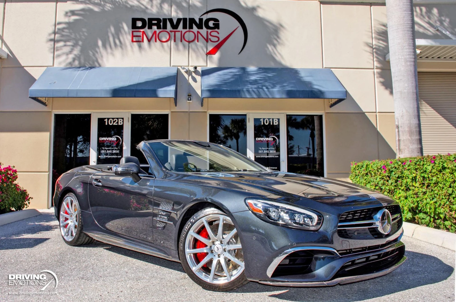 Mercedes-Benz SL 65 AMG (R231) · Magnetite Black Metallic · Driving Emotions