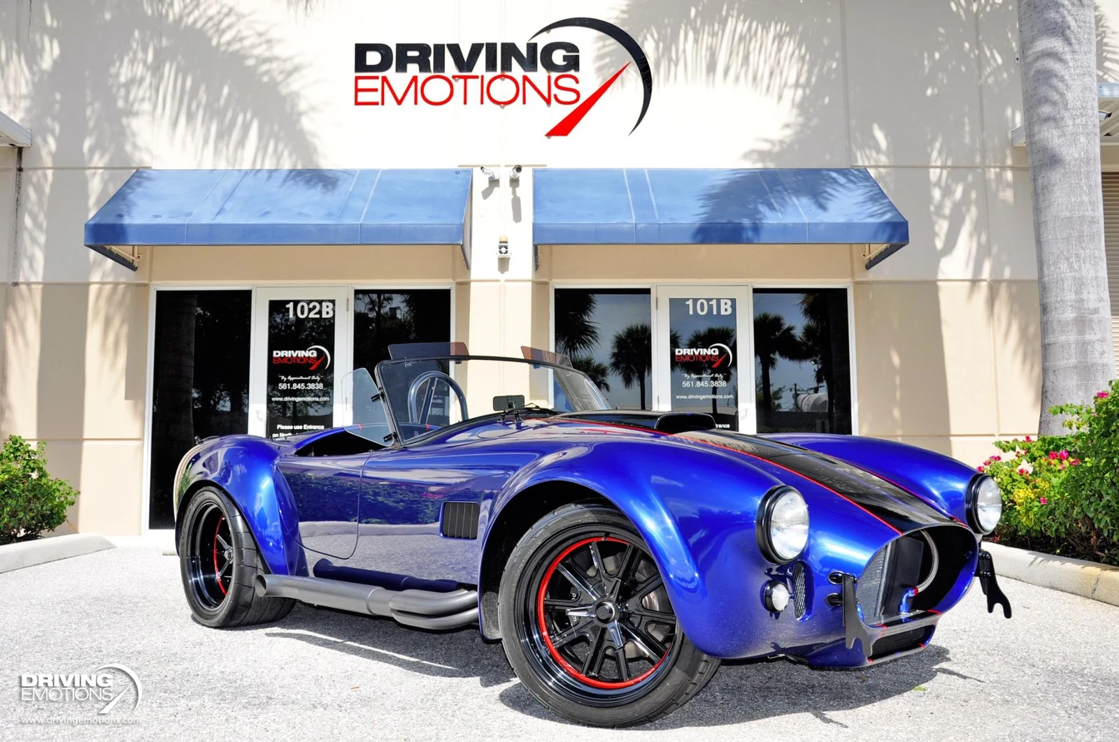 Superformance MKIII Cobra · blue · Driving Emotions