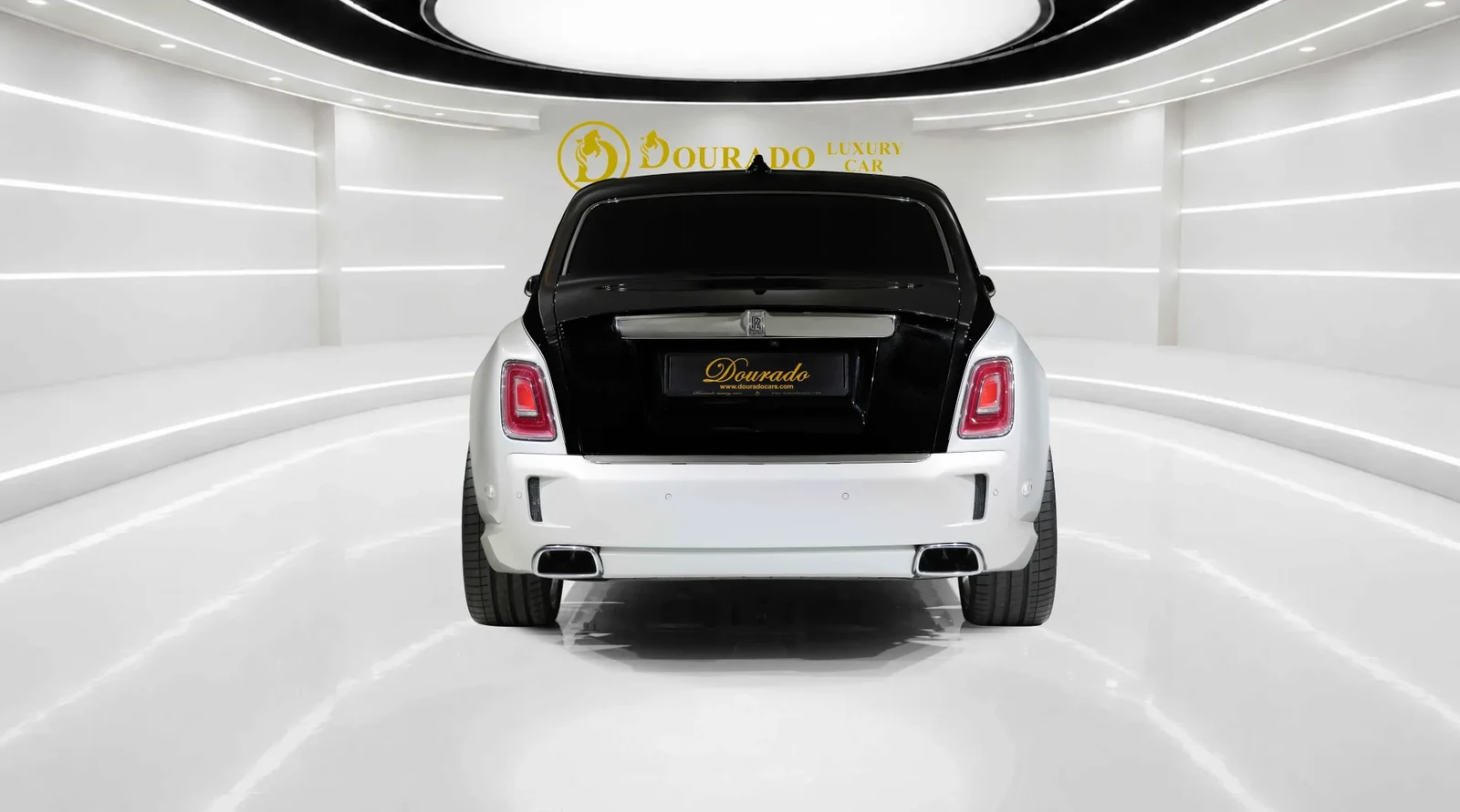 2021 Rolls-Royce Phantom SPOFEC / NOVITEC for sale, exterior, Diamond Black & English White