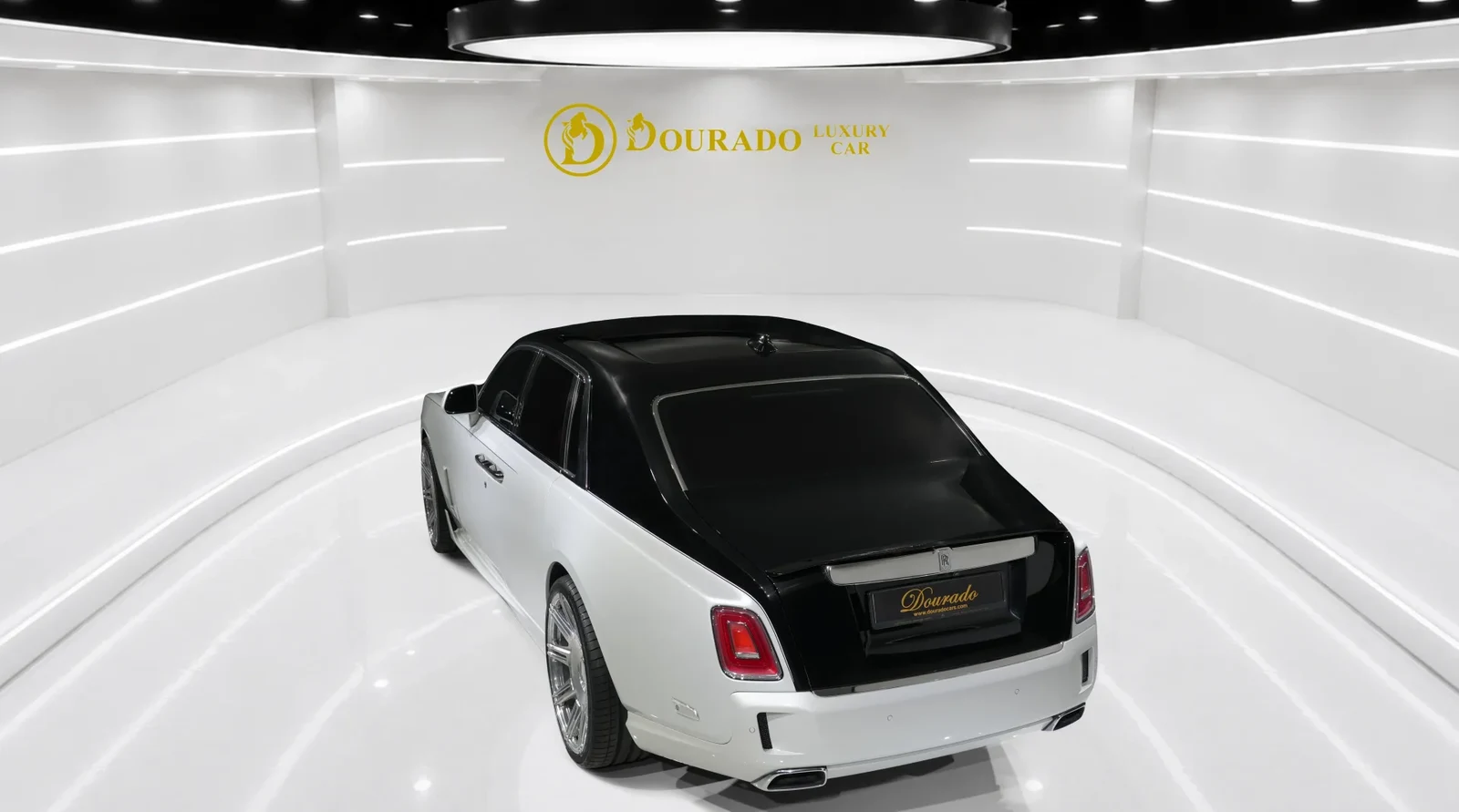 2021 Rolls-Royce Phantom SPOFEC / NOVITEC for sale, exterior, Diamond Black & English White