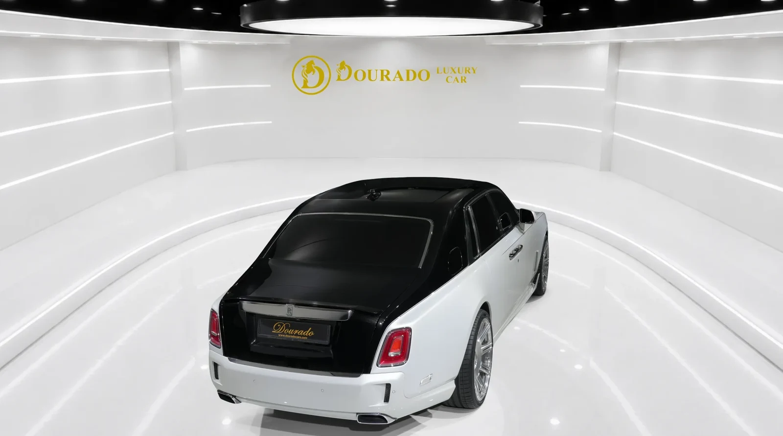 2021 Rolls-Royce Phantom SPOFEC / NOVITEC for sale, exterior, Diamond Black & English White