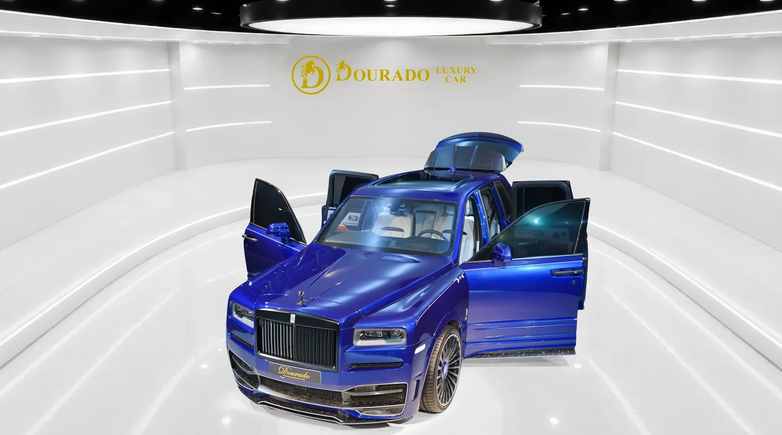 2019 Rolls-Royce Cullinan by Onyx Concept for sale, exterior, Deep Salamanca Blue