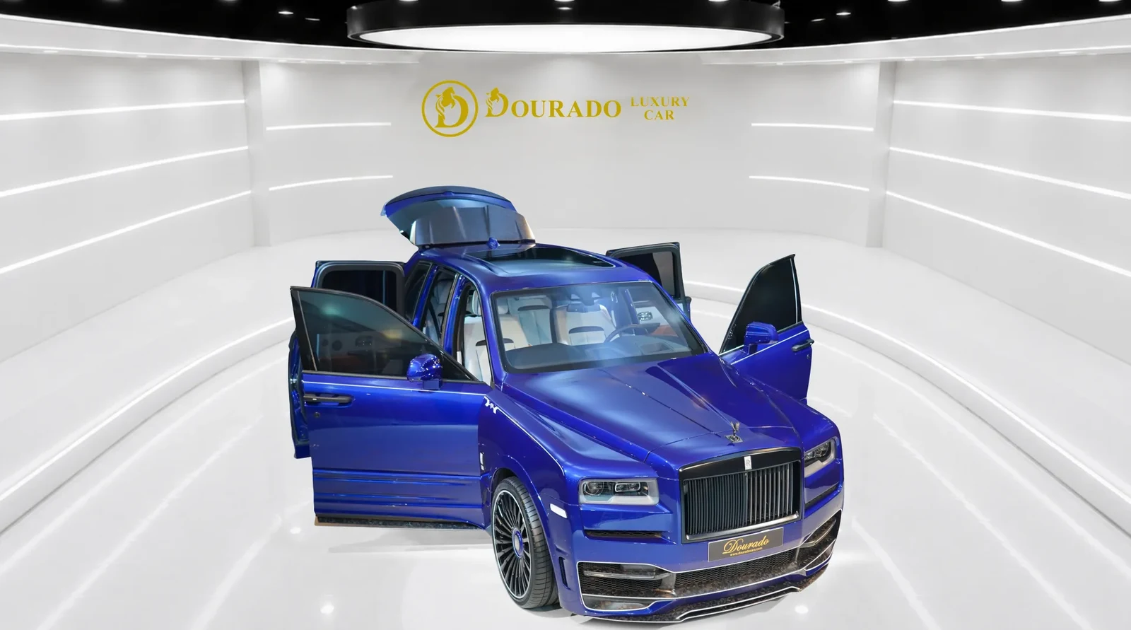 2019 Rolls-Royce Cullinan by Onyx Concept for sale, exterior, Deep Salamanca Blue