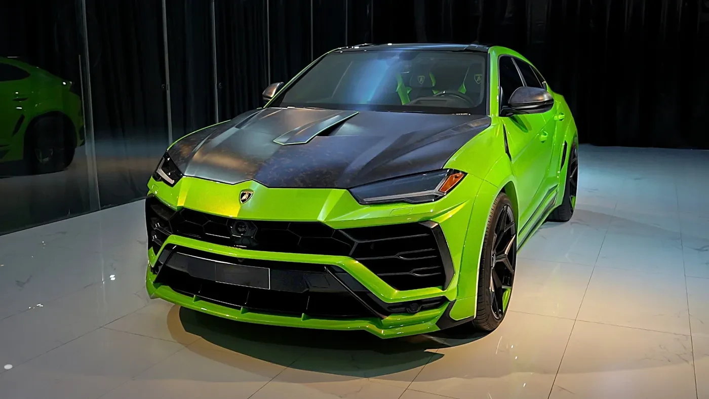 2021 Lamborghini Urus Capsule Novitec ESTESO for sale, exterior, Green Verde Mantis