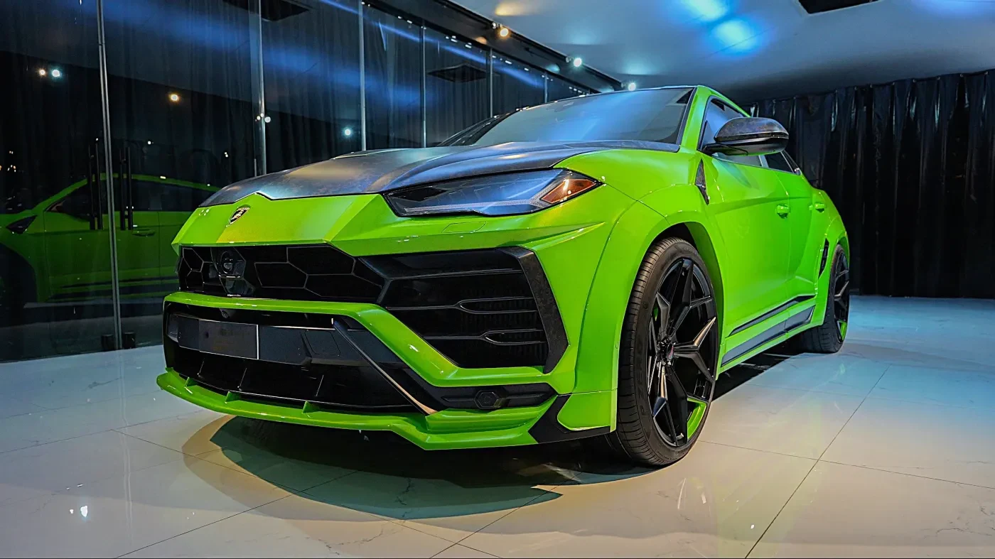 2021 Lamborghini Urus Capsule Novitec ESTESO for sale, exterior, Green Verde Mantis