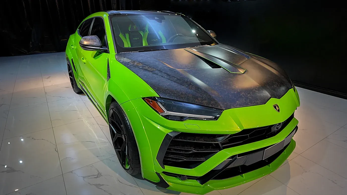 2021 Lamborghini Urus Capsule Novitec ESTESO for sale, exterior, Green Verde Mantis