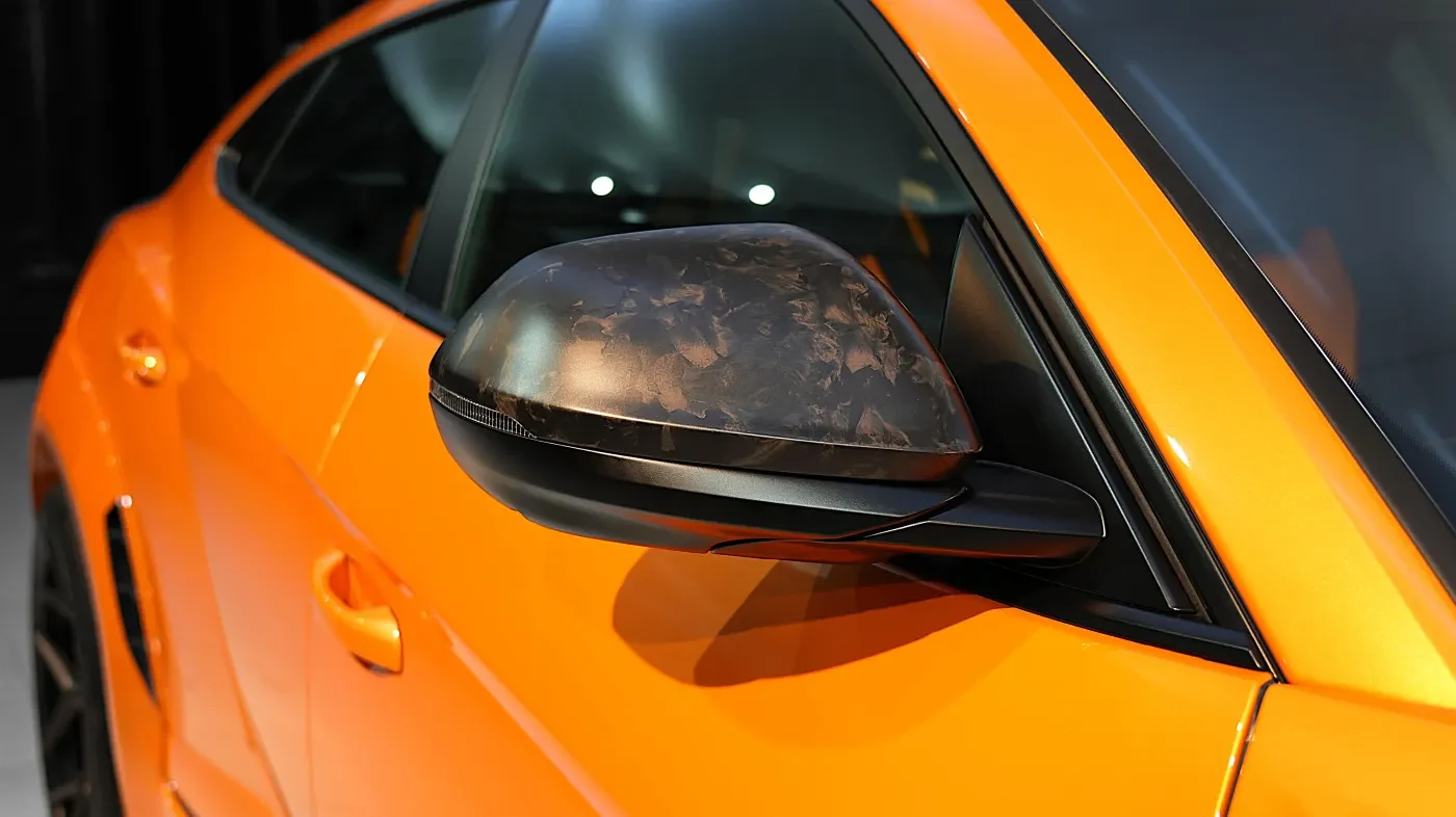 2023 Lamborghini Urus Novitec ESTESO for sale, exterior, Orange Arancio Borealis