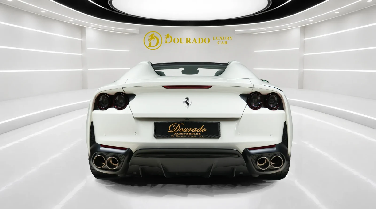2022 Ferrari 812 GTS for sale, exterior, White (Bianco Avus)