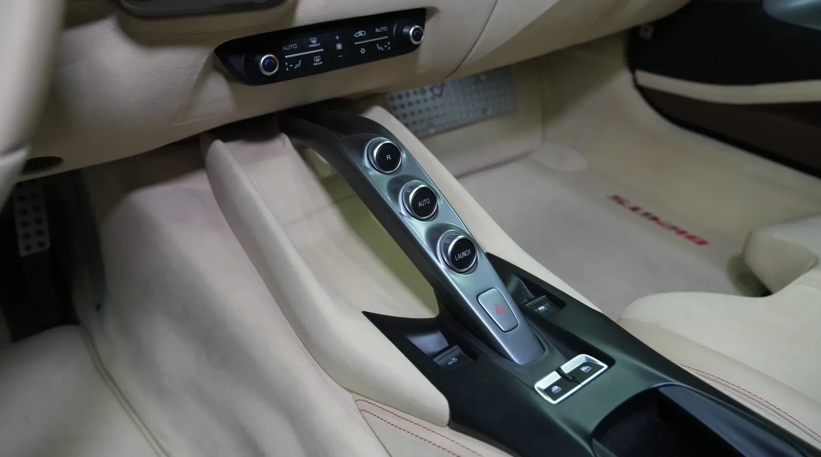 2022 Ferrari 812 GTS interior, Beige and Brown