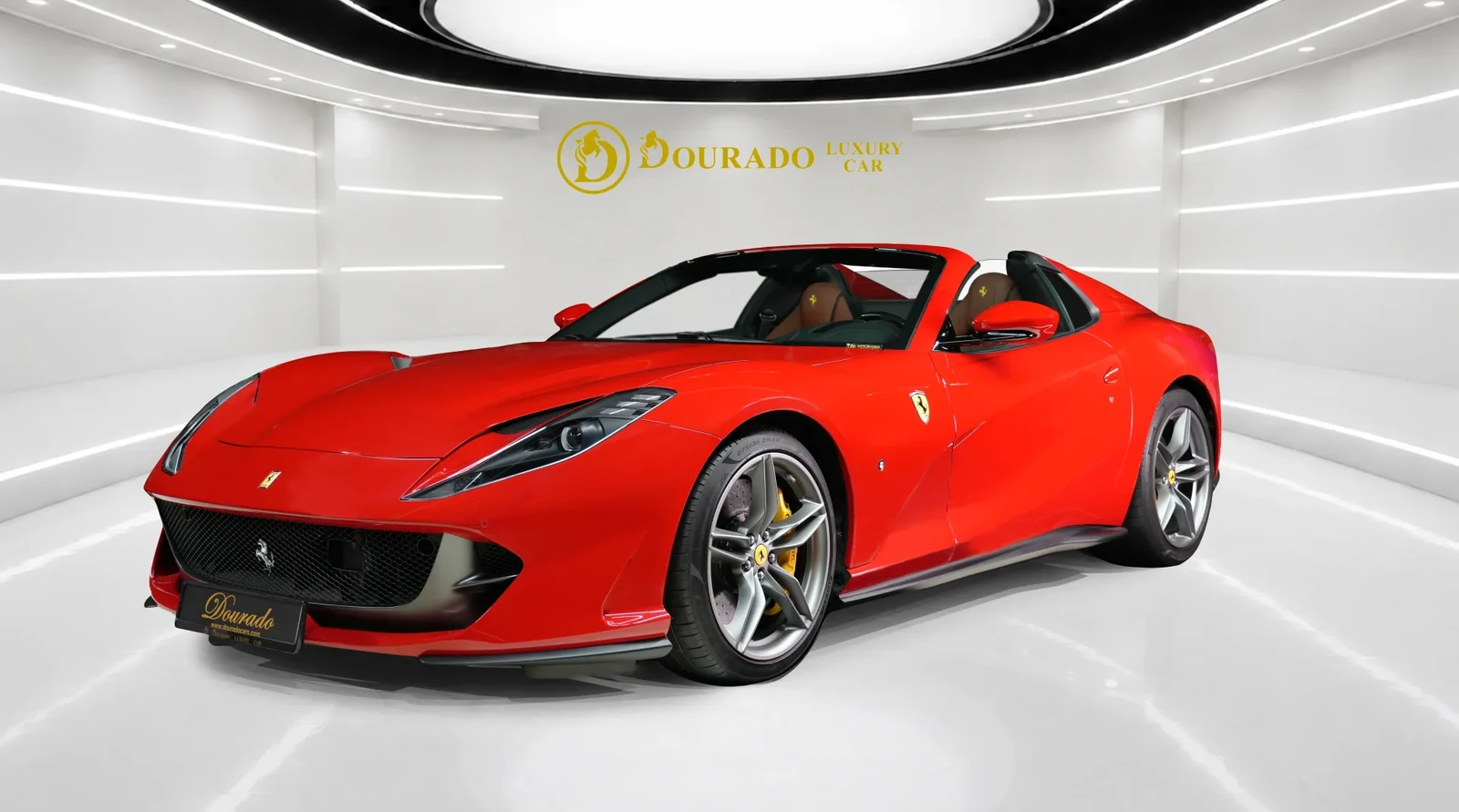 2022 Ferrari 812 GTS for sale, exterior, Red (Rosso Red)