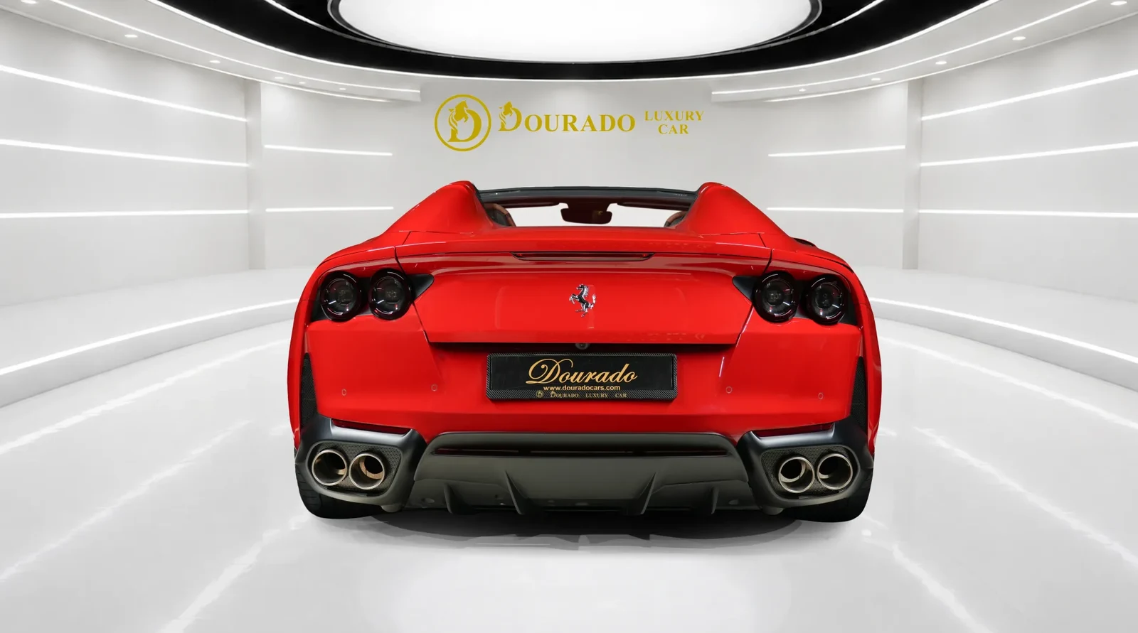 2022 Ferrari 812 GTS for sale, exterior, Red (Rosso Red)