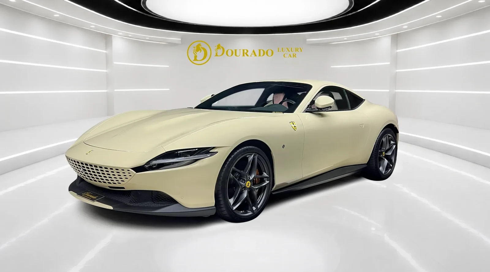 2022 Ferrari Roma for sale, exterior, Avorio Beige