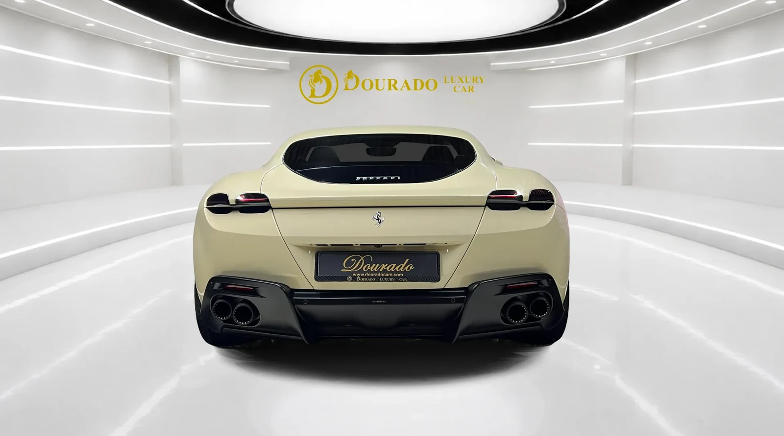 2022 Ferrari Roma for sale, exterior, Avorio Beige