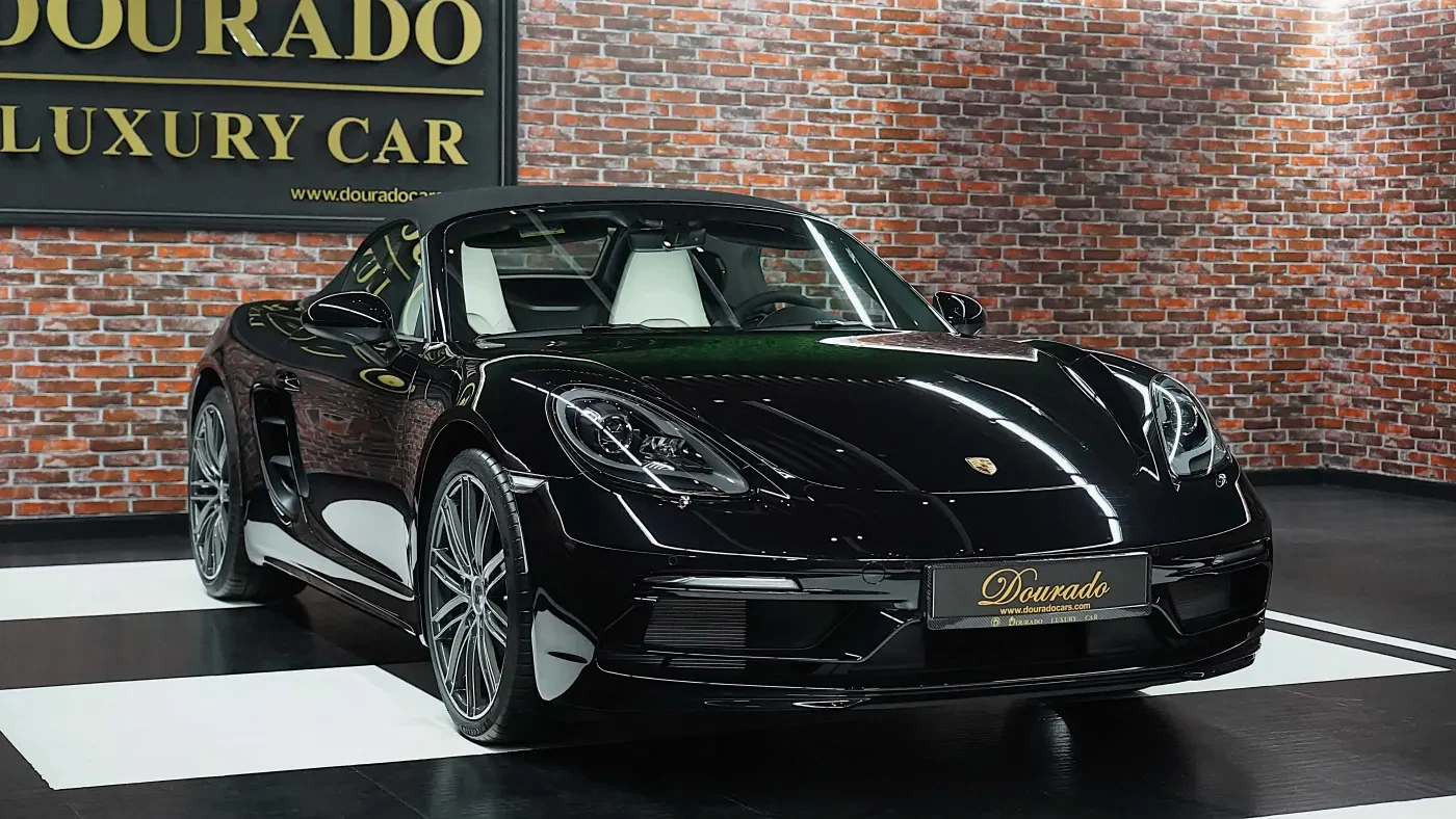2023 Porsche 718 Boxster for sale, exterior, Jet Black Metallic