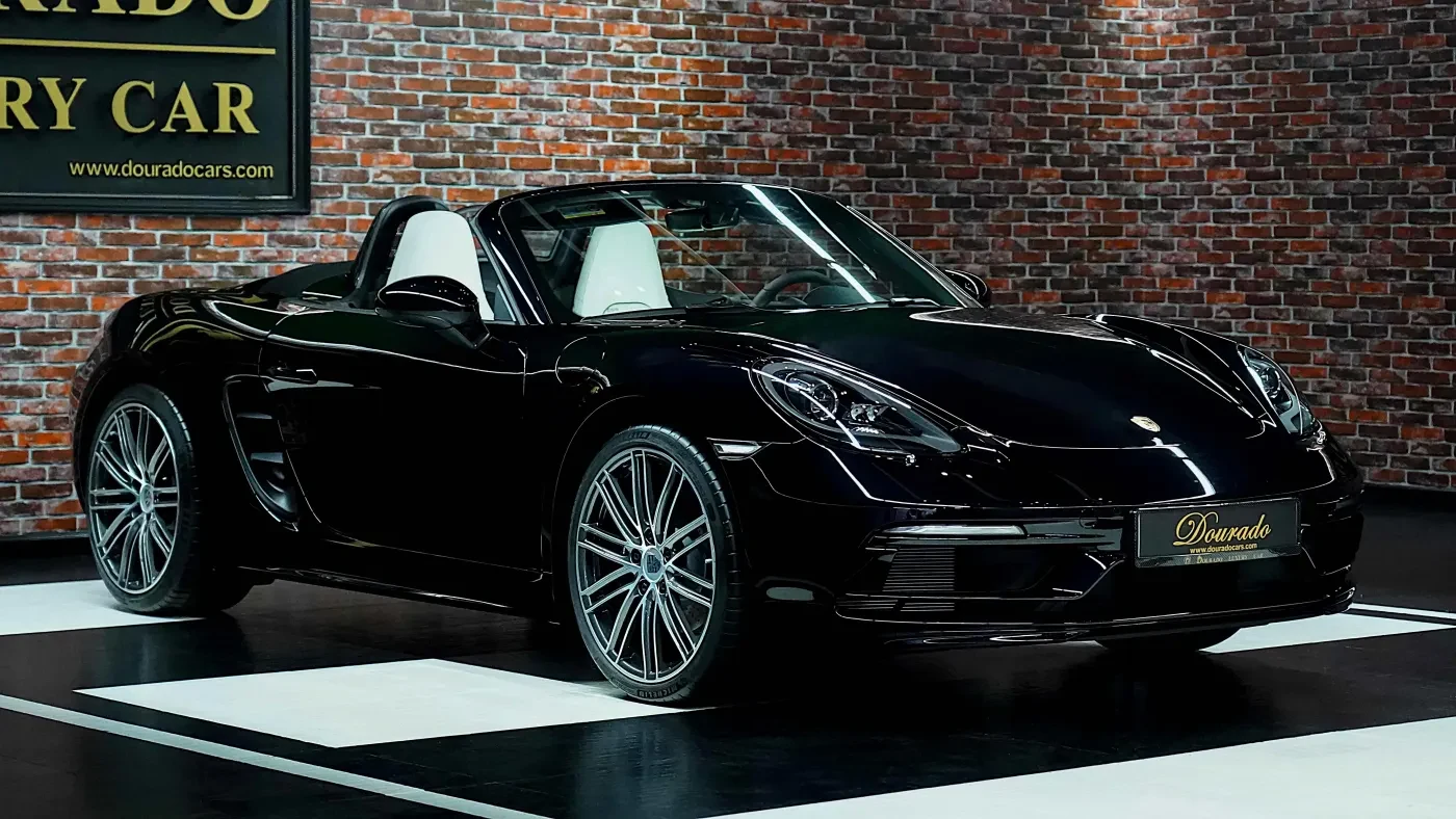2023 Porsche 718 Boxster for sale, exterior, Jet Black Metallic