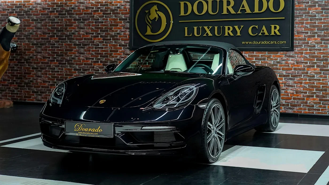 2023 Porsche 718 Boxster for sale, exterior, Jet Black Metallic