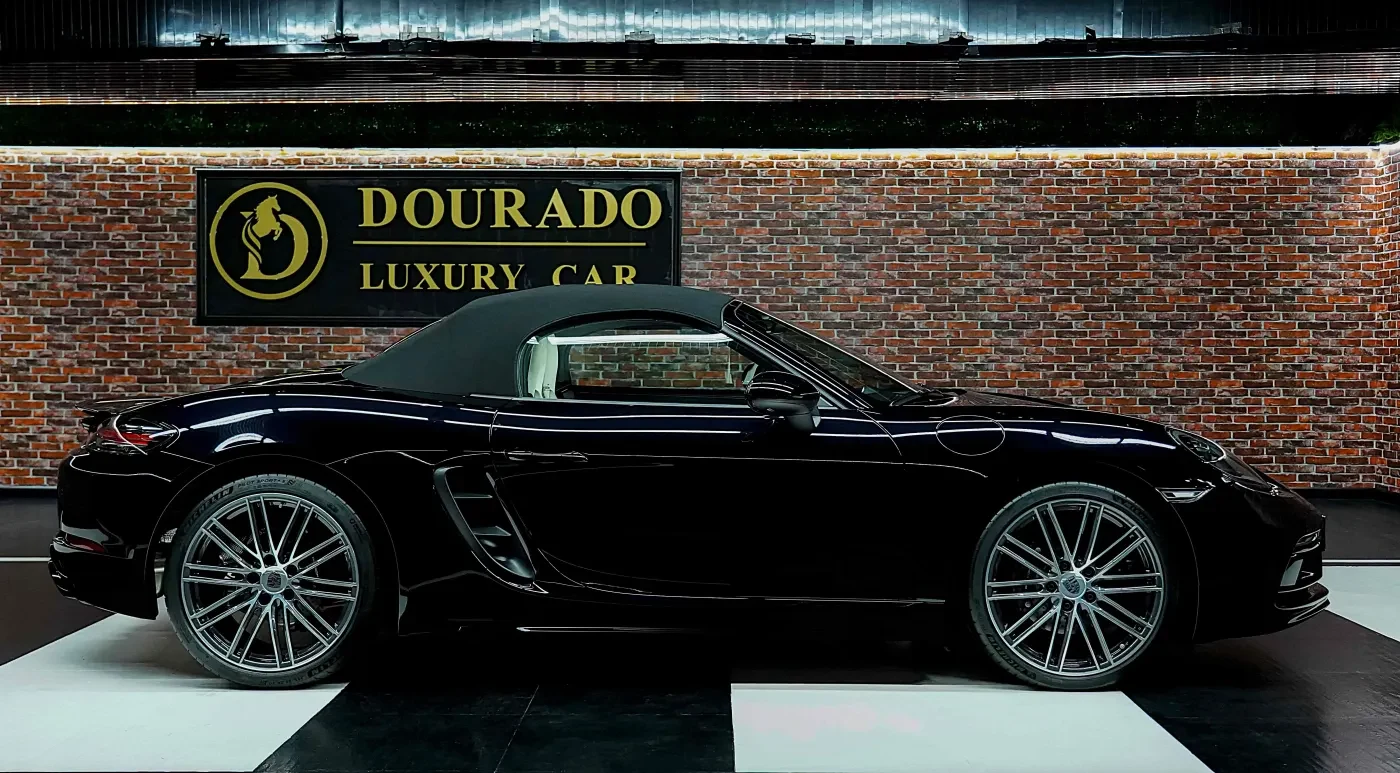 2023 Porsche 718 Boxster for sale, exterior, Jet Black Metallic