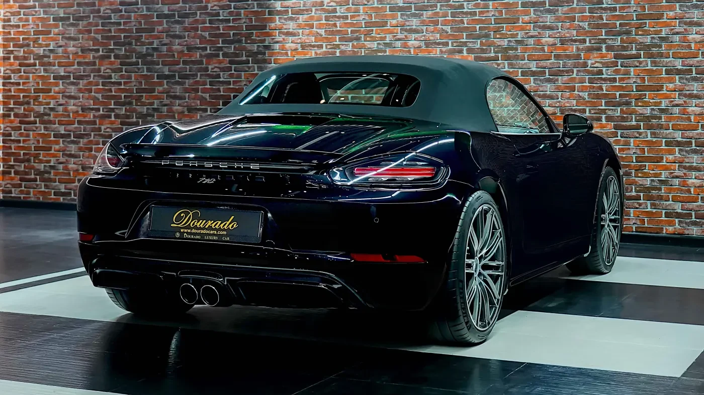 2023 Porsche 718 Boxster for sale, exterior, Jet Black Metallic